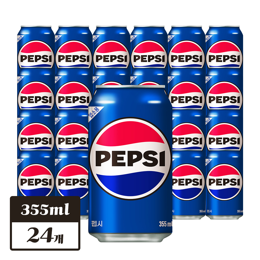 롯데칠성 펩시콜라  355ml x 24캔(업소용)