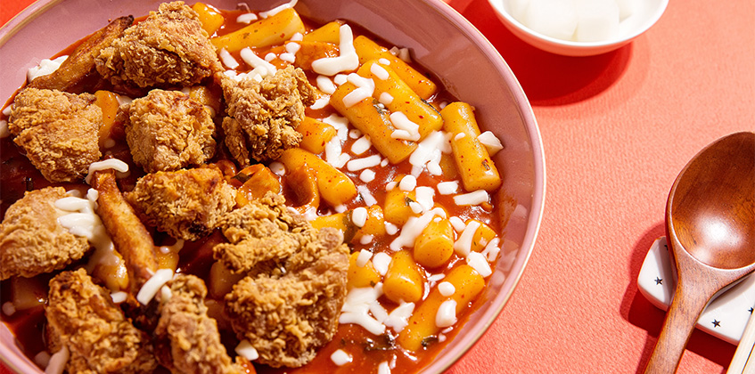 떡볶이 치킨