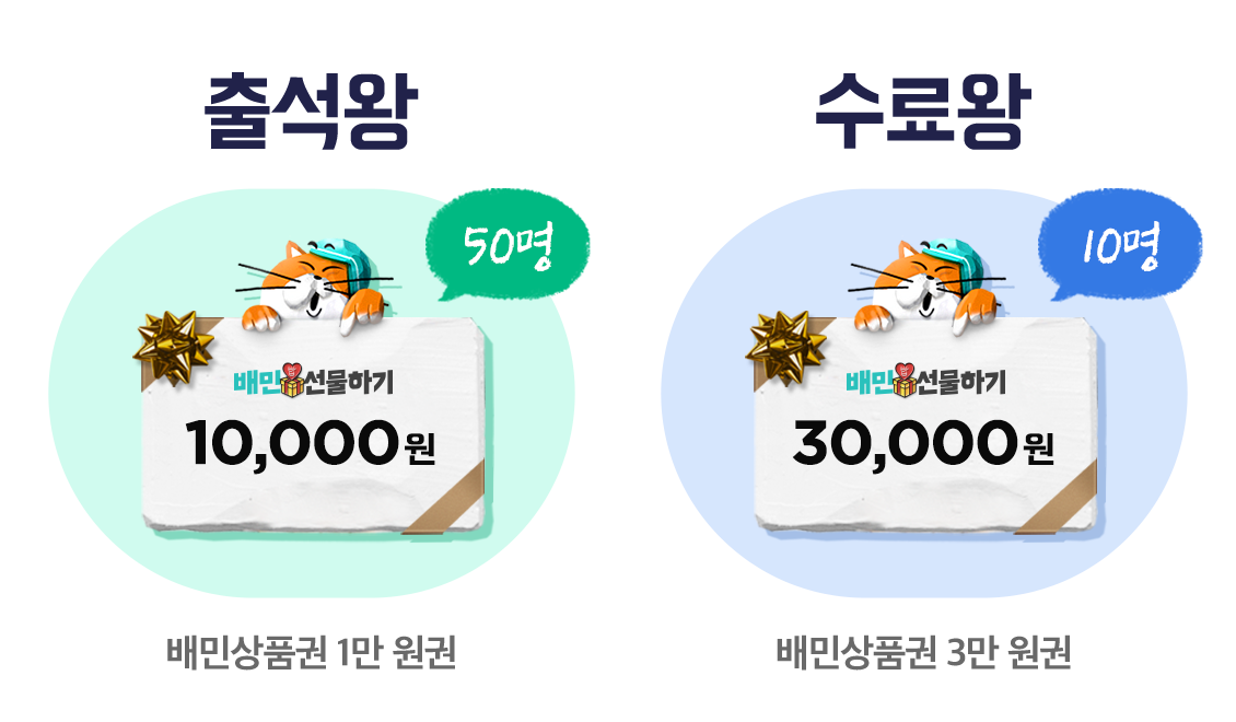 아카데미 영상교육 당첨선물