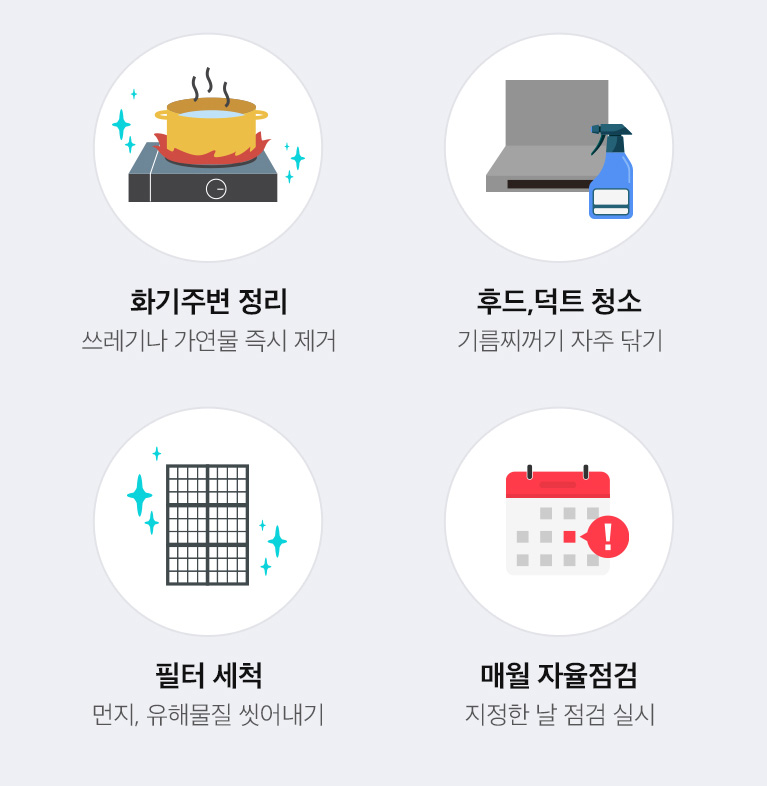 음식점 화재 예방