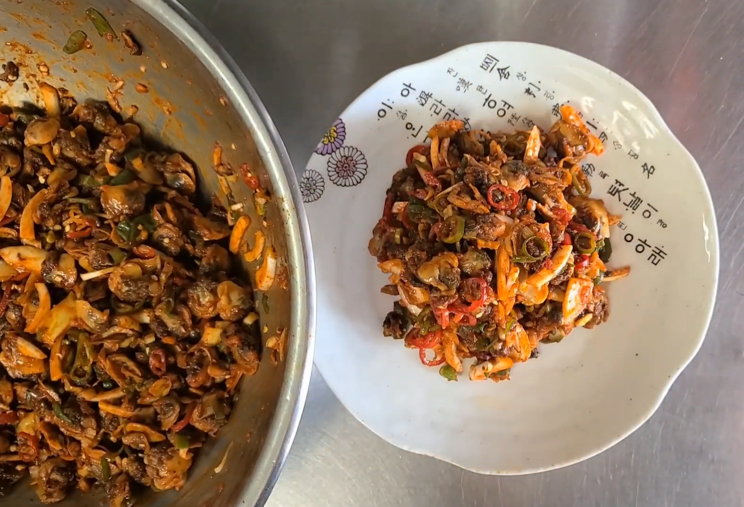 꼬막무침